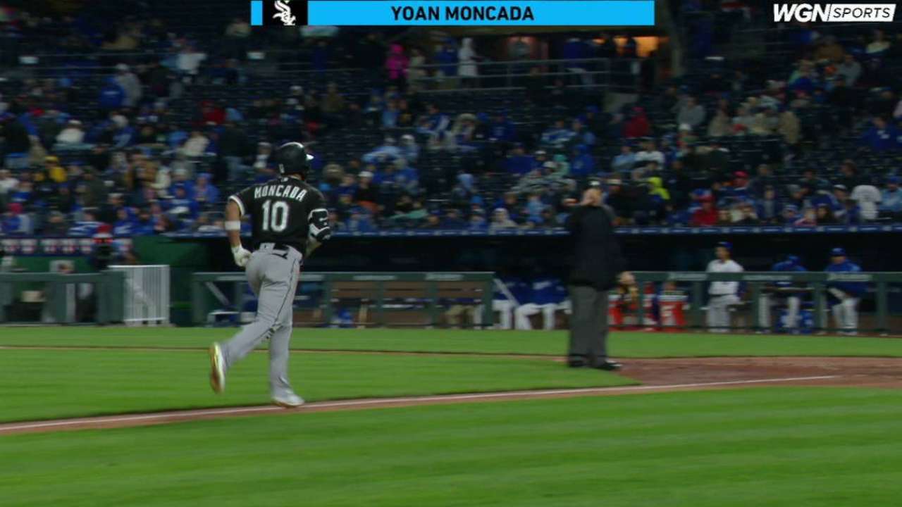 Moncada's solo smash