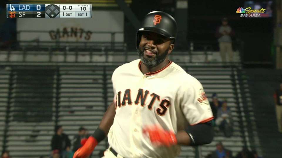 Span's two-run homer