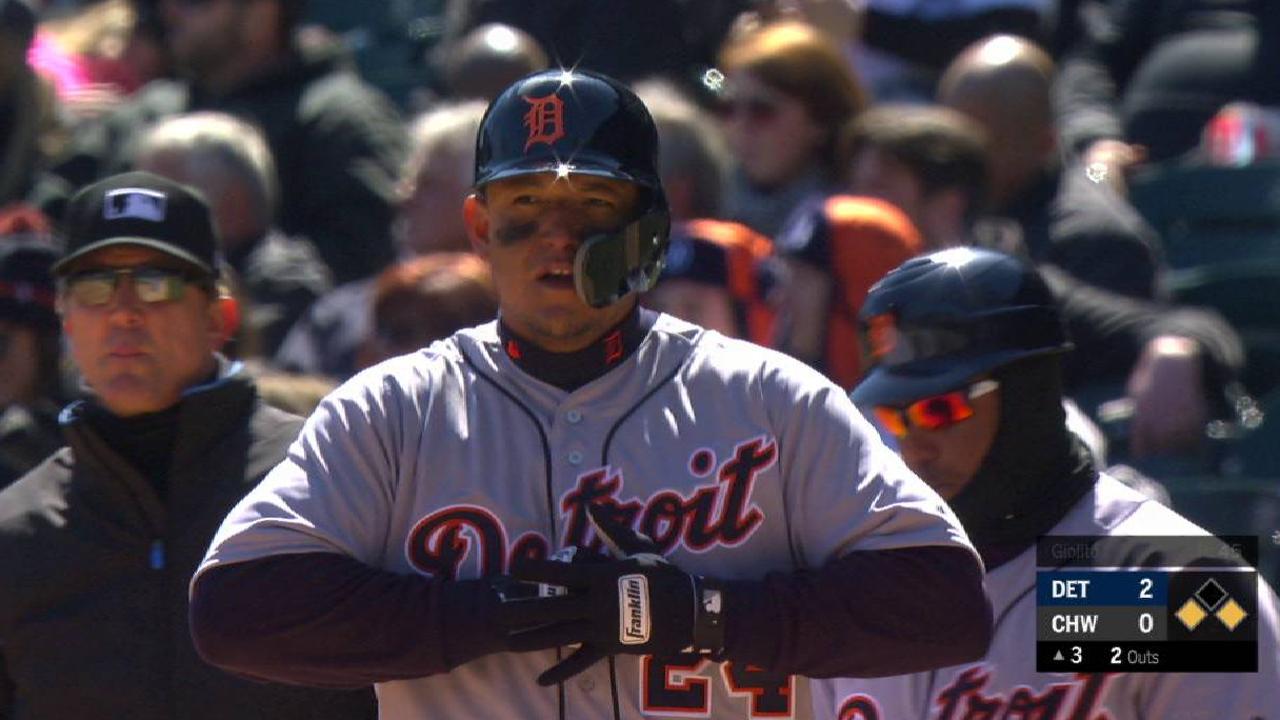 Cabrera's two-run single