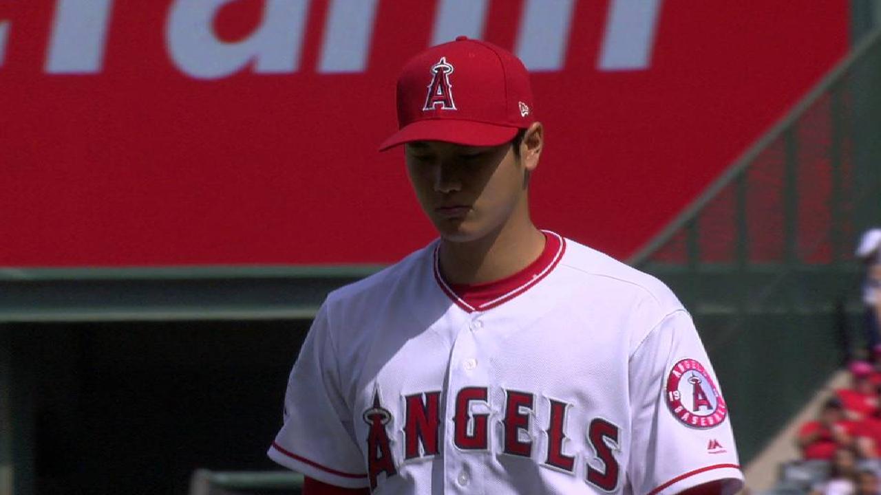 Ohtani perfect through six