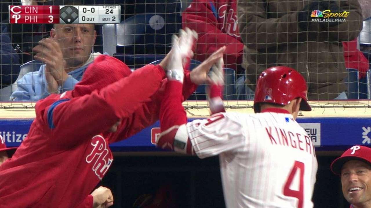 Scott Kingery has eventful MLB debut - Arizona Desert Swarm