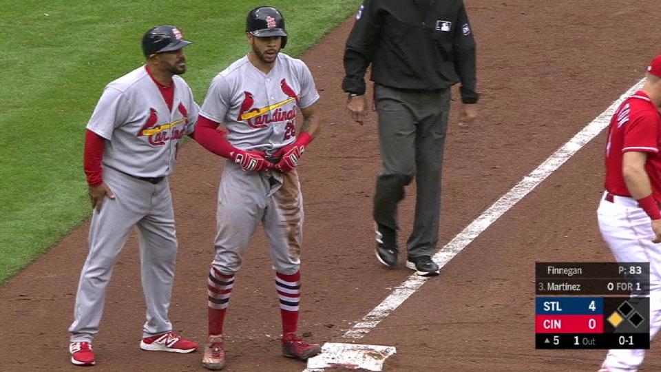 Pham steals third in the 5th