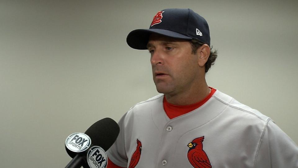 Matheny on win against the Reds