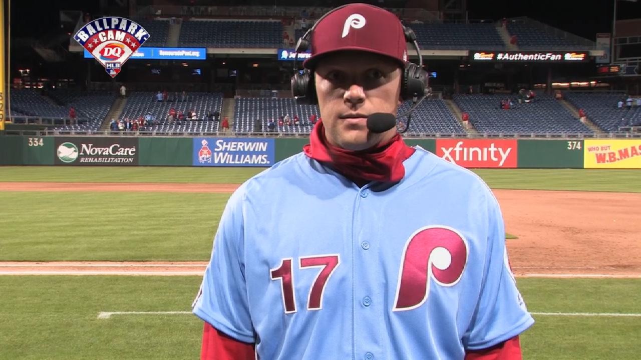 Jim Thome is a big fan of Rhys Hoskins | MLB.com Hoskins joins MLB Tonight