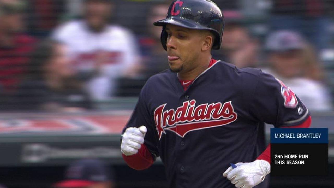 Brantley's solo home run