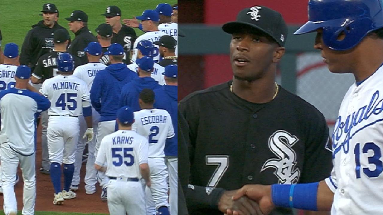 MLB: Salvador Perez upset that Tim Anderson cursed after home run