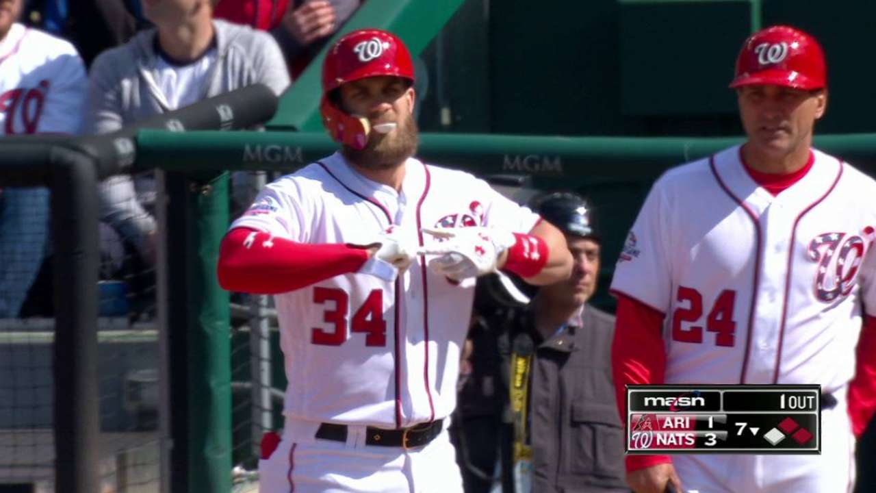 The day Bryce Harper scared major league pitchers - Federal Baseball