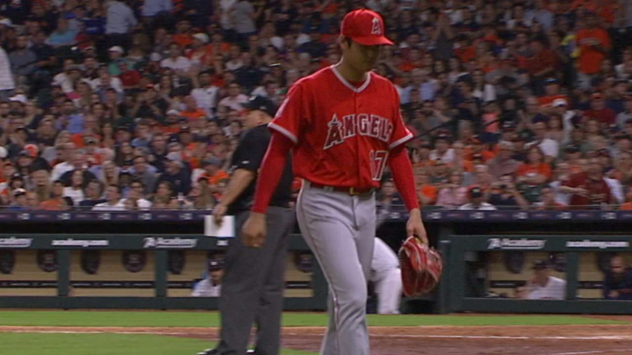 大谷 6回途中4失点で3勝目はならず メジャー自己最速の101マイル 162 5キロ を記録 Mlb Note