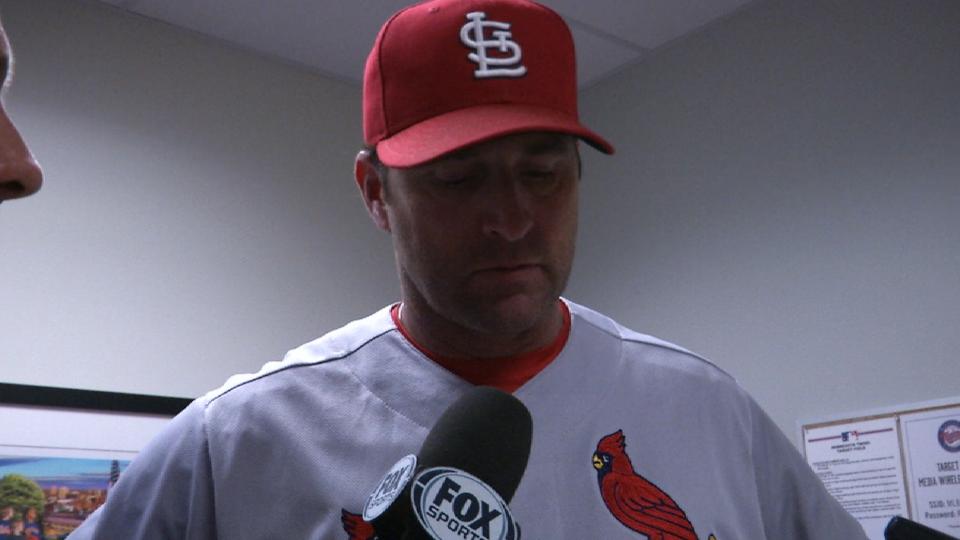 Matheny on bullpen stepping up