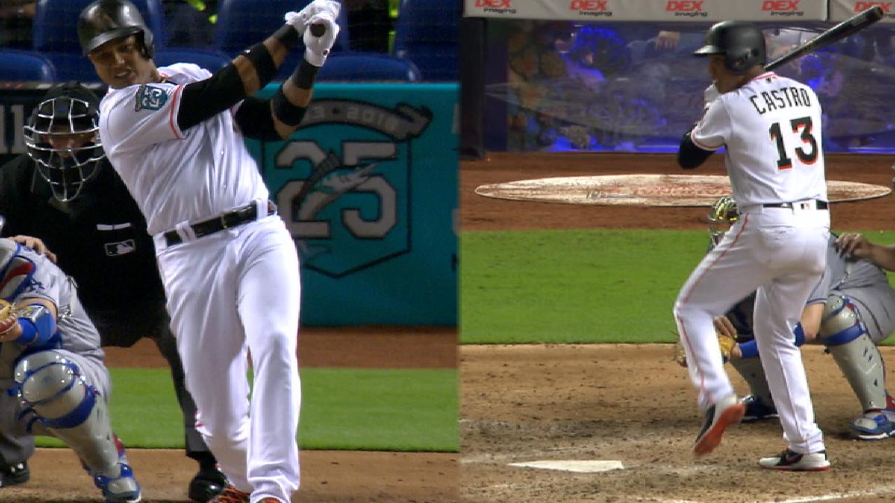 Castro's 4-hit game
