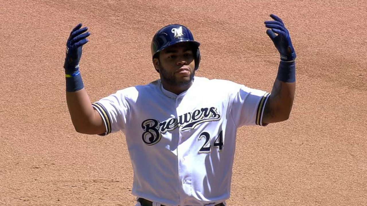 Aguilar's 2-run single