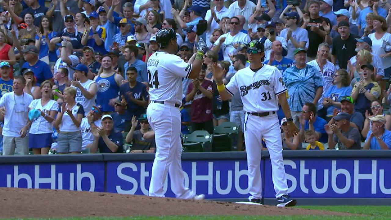 Aguilar's RBI single