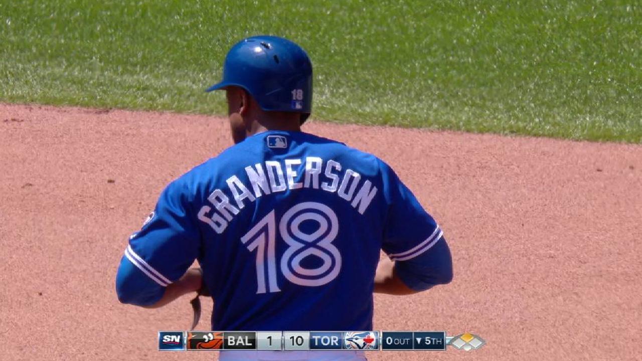 Granderson tallies his 6th RBI