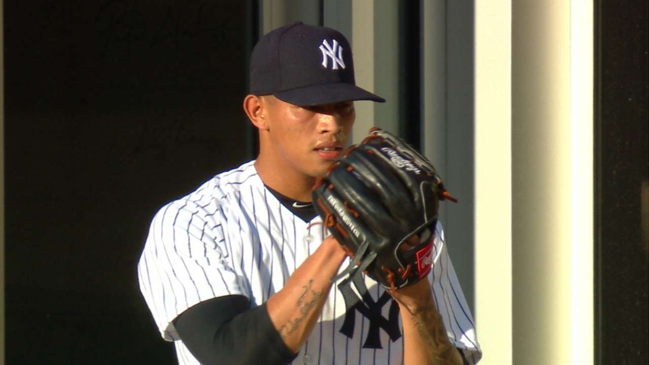 Jonathan Loaisiga, aka Johnny Lasagna, serves up win for Yankees in debut