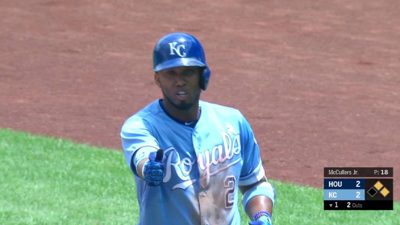 Escobar brings home Moustakas