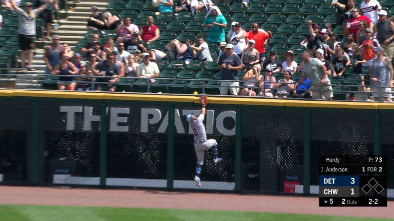 Martin's catch at the wall