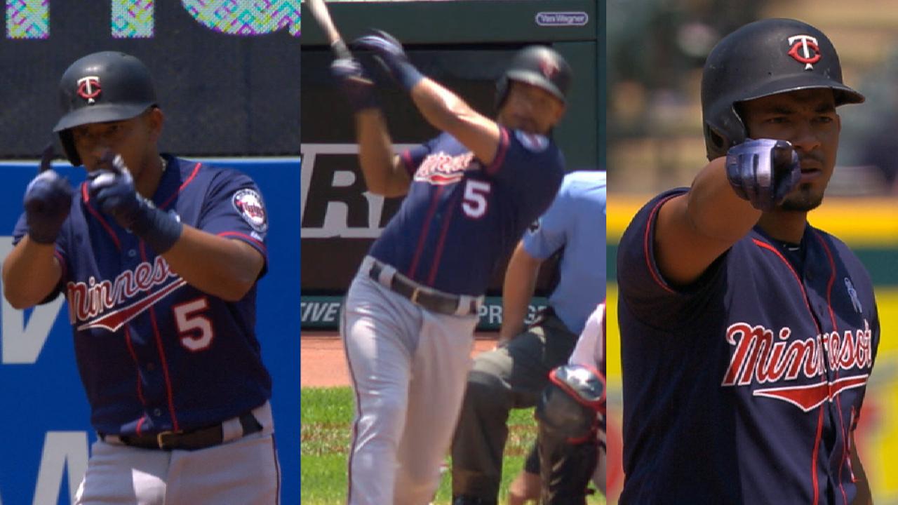 Escobar's trio of doubles