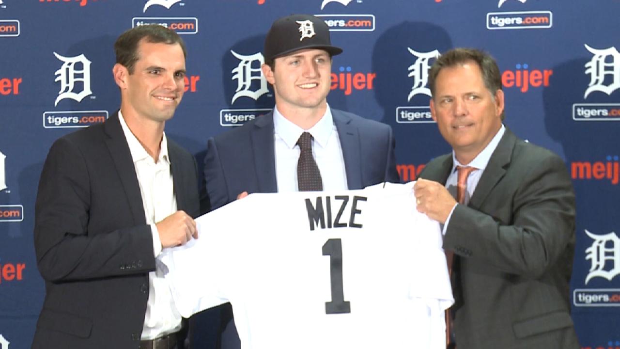 Detroit Tigers GM expects success from Casey Mize, other top prospects