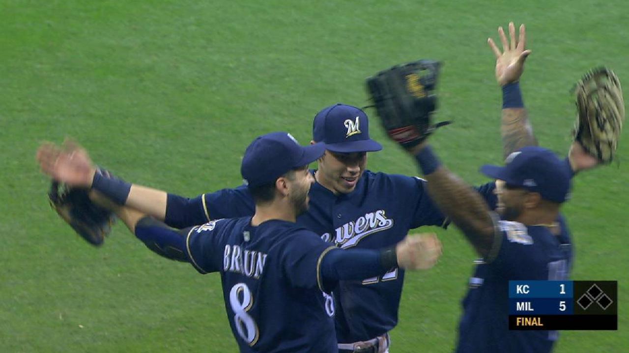 Hader notches the save