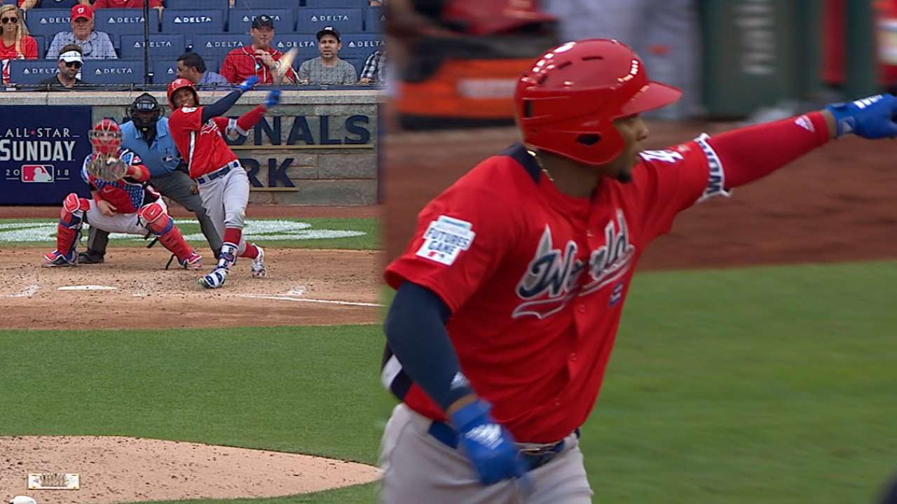 Diaz clubs 2 HRs in Futures Game