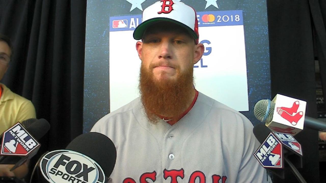 Red Sox's Craig Kimbrel Explains Why It Will Be Tough To Shave Beard 