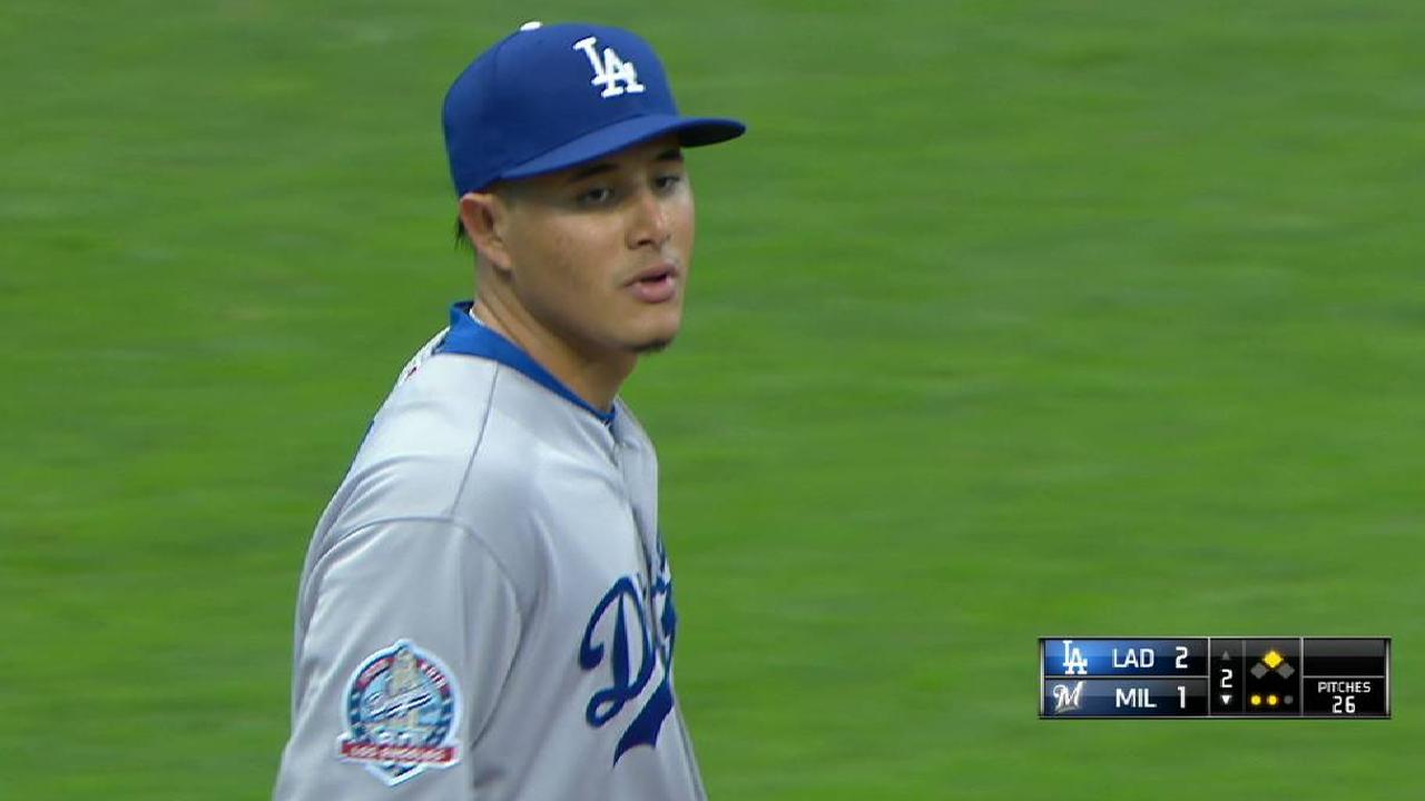 Machado's long throw in the hole