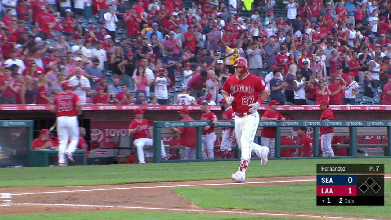 Trout's 29th home run