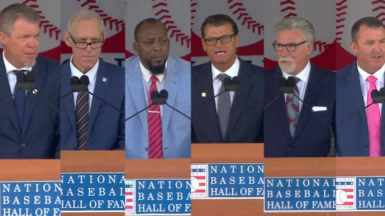 Chipper Jones shines in Hall of Fame induction speech