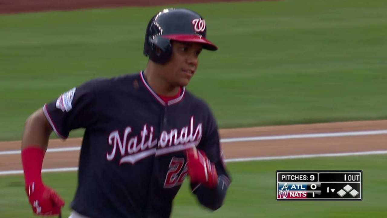 Soto's 14th HR a teen milestone