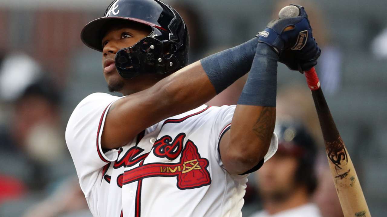 Acuna homers in 5 straight