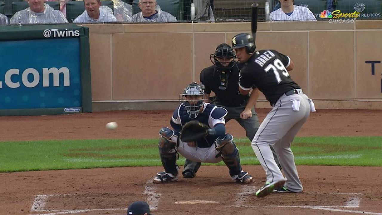 Abreu's 2-run double