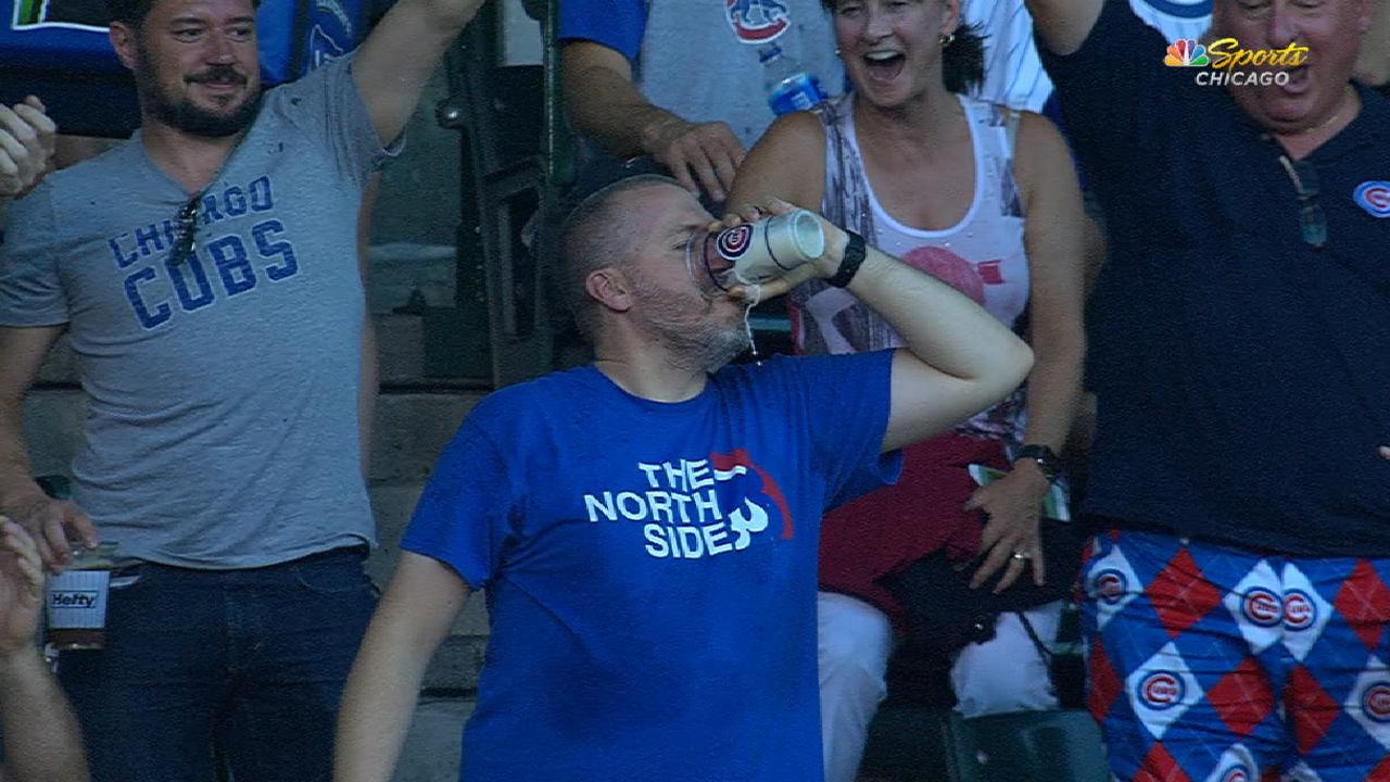 Anthony Rizzo: Cubs 1B hits ball into fan's beer (video) - Sports  Illustrated