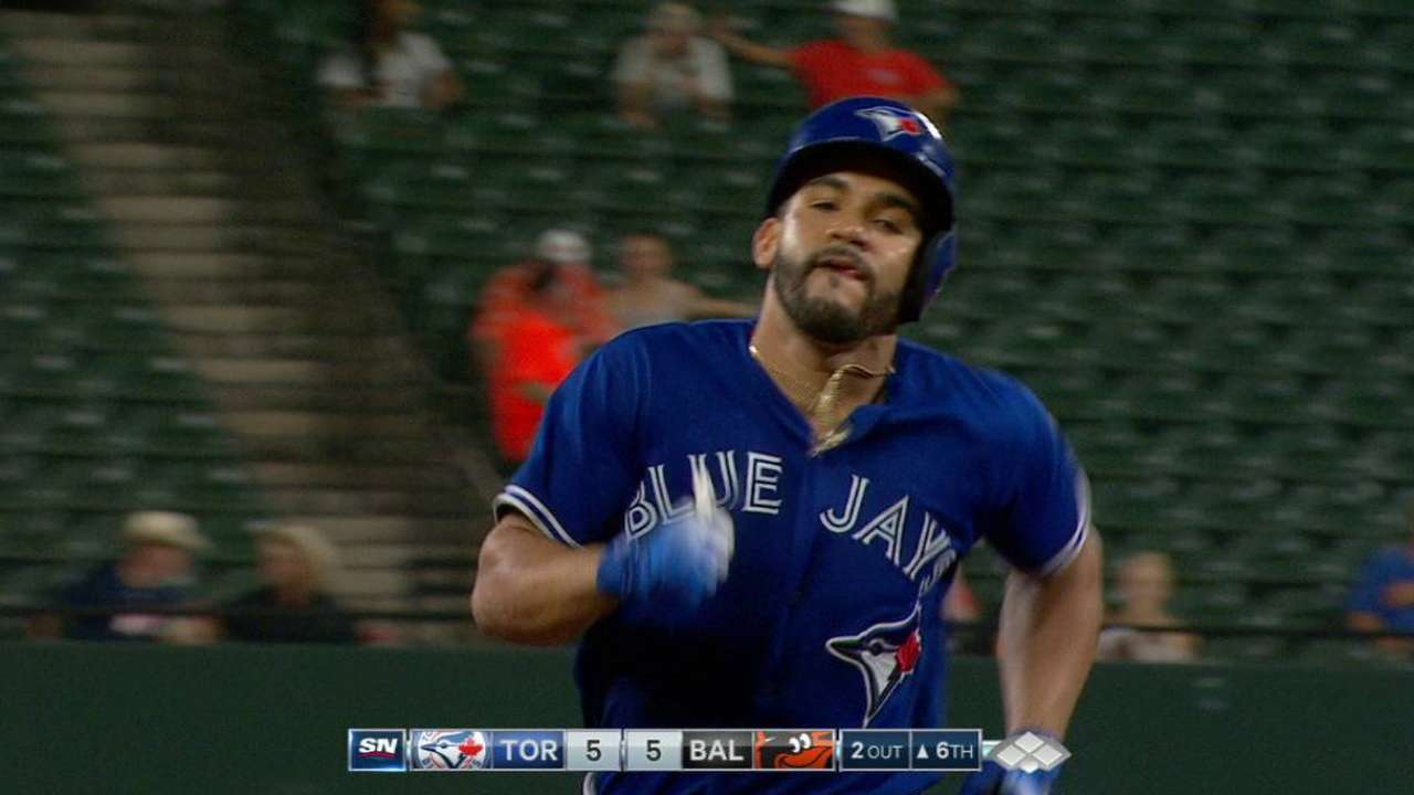 Travis' game-tying home run