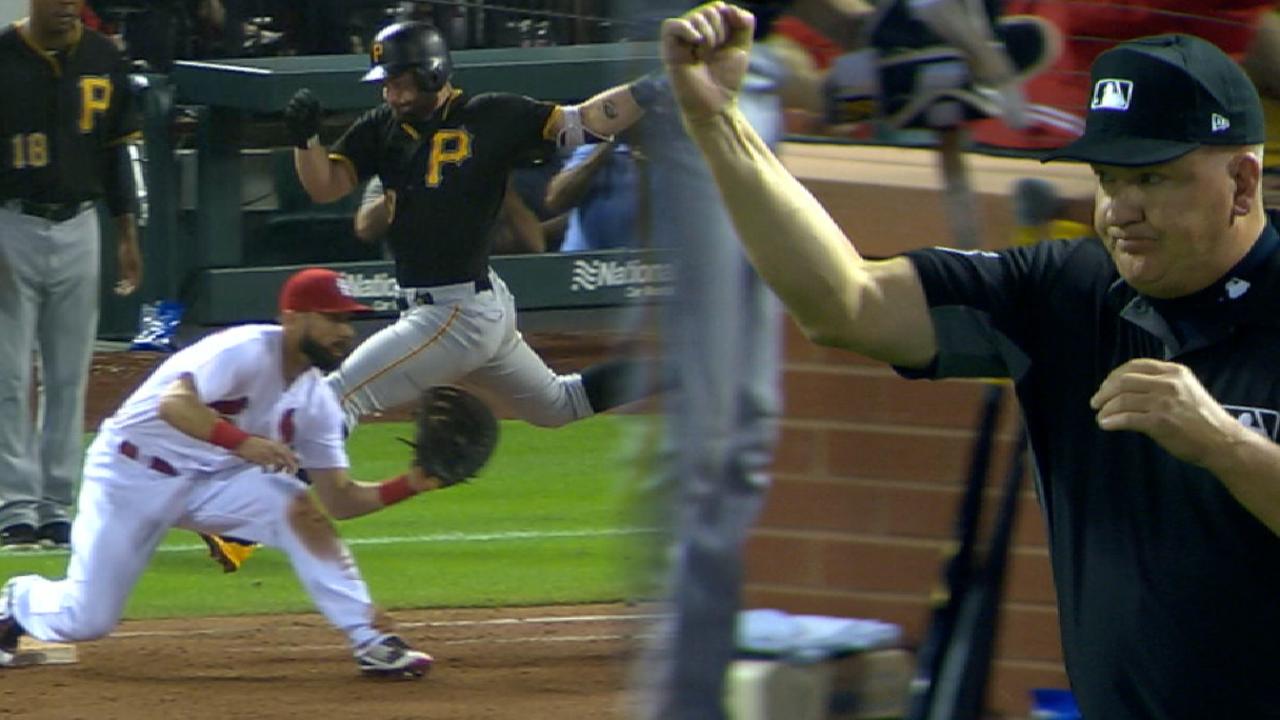 DeJong's play gets Martinez save