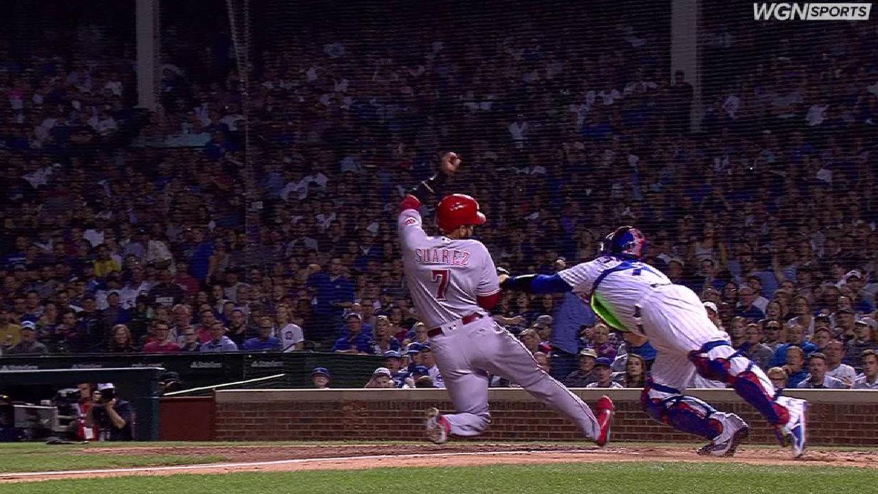 Baez fires home to nab Suarez
