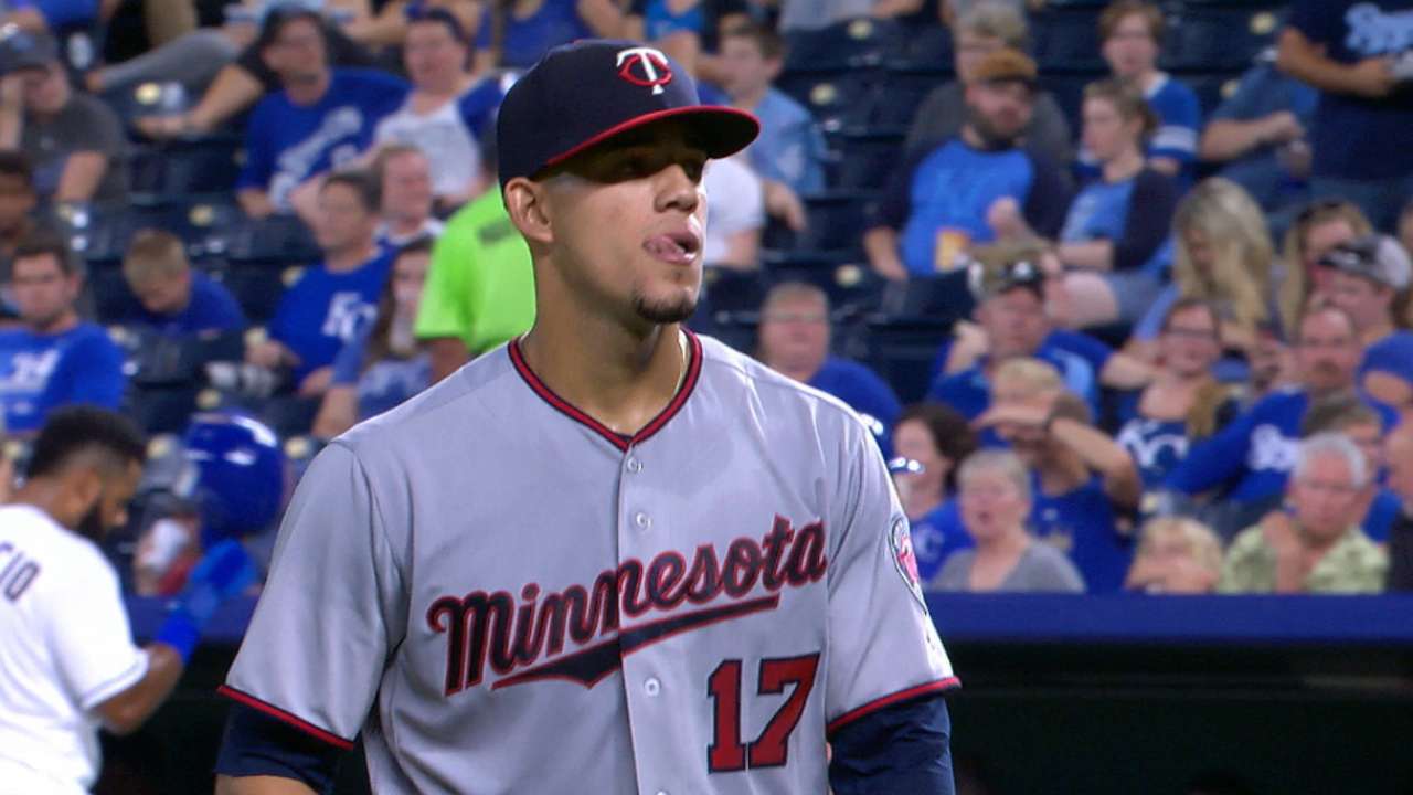 Berrios K's 9 over 6 innings