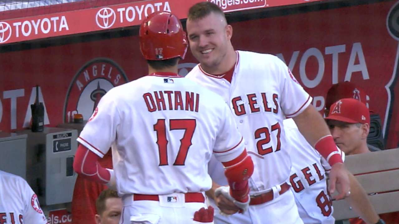 Must C: Trout, Ohtani blast HRs