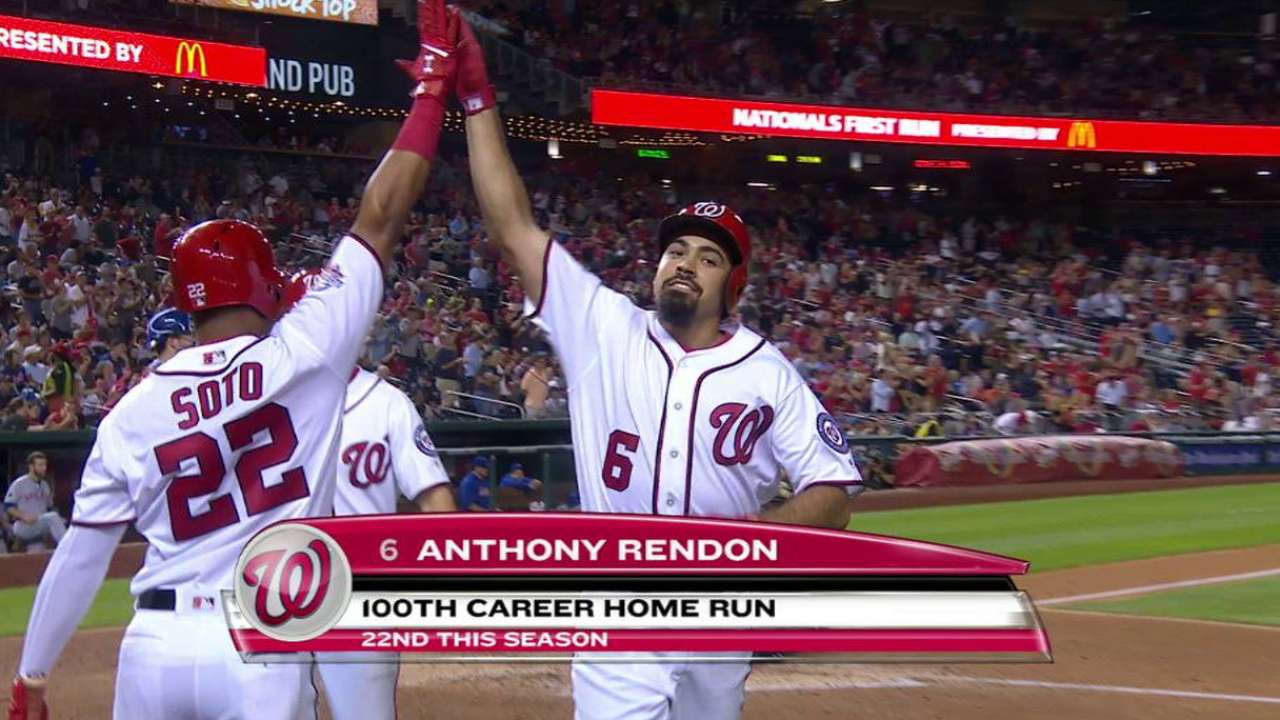 Rendon's 100th career home run