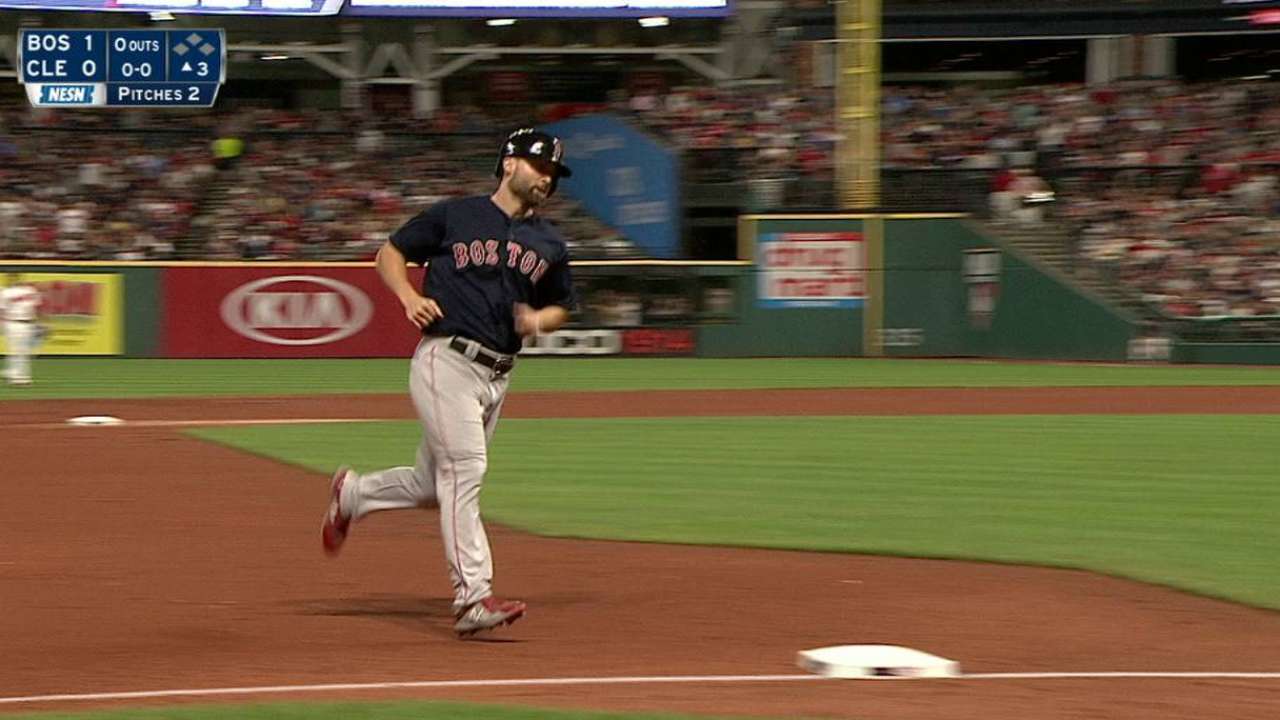 Travis' first MLB home run