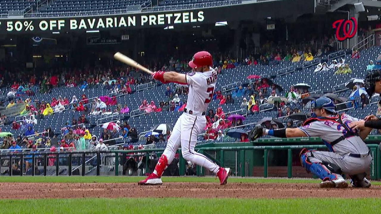 Harper's RBI double