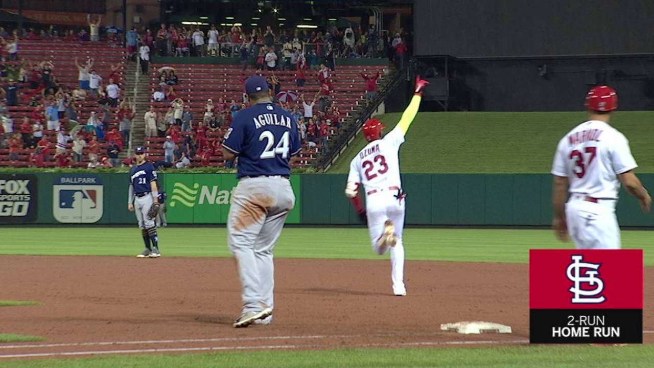 Ozuna's go-ahead 2-run blast