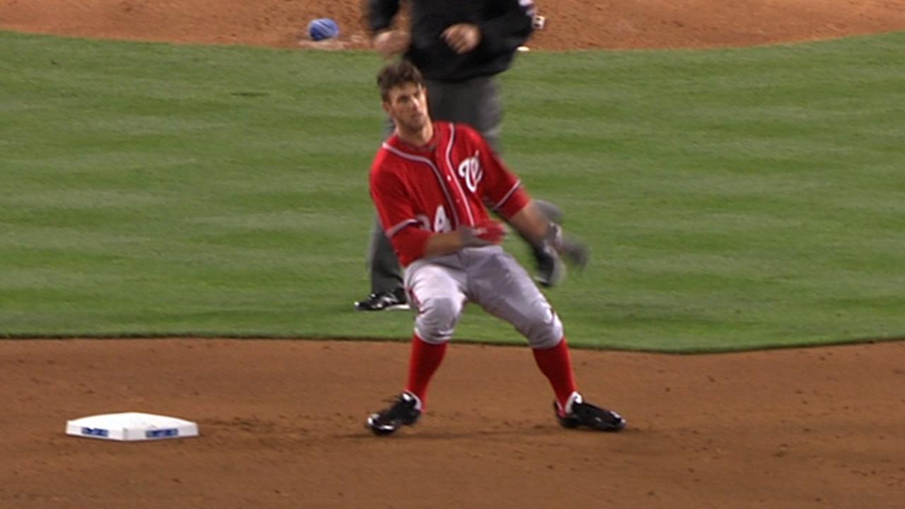 Harper's Major League debut