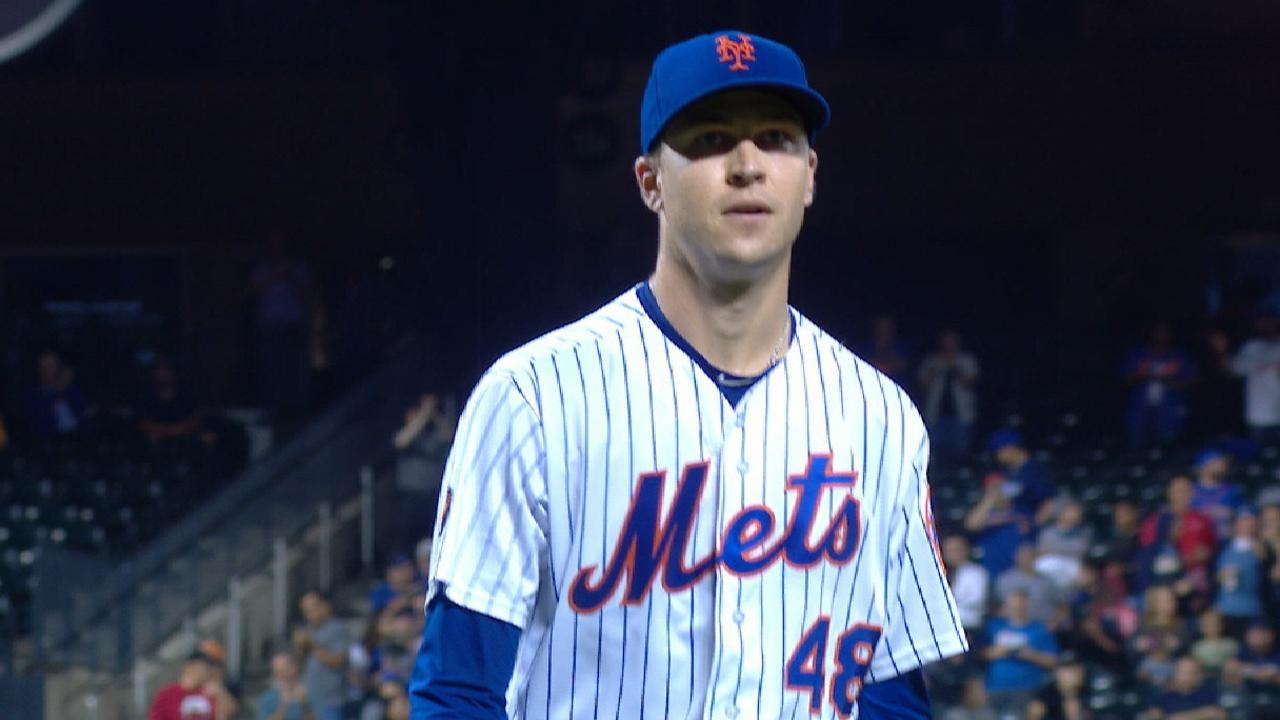 deGrom llega a 1,000 ponches