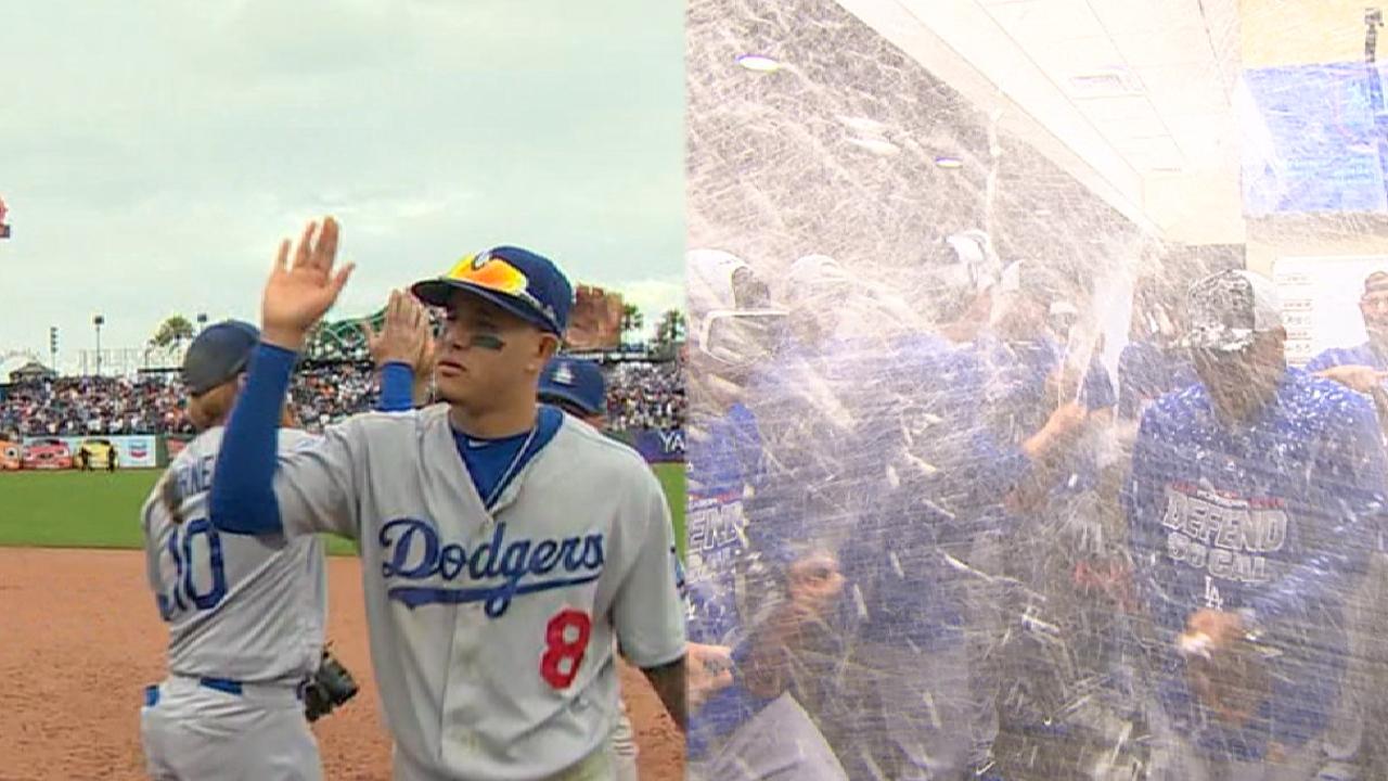 Dodgers clinch postseason berth