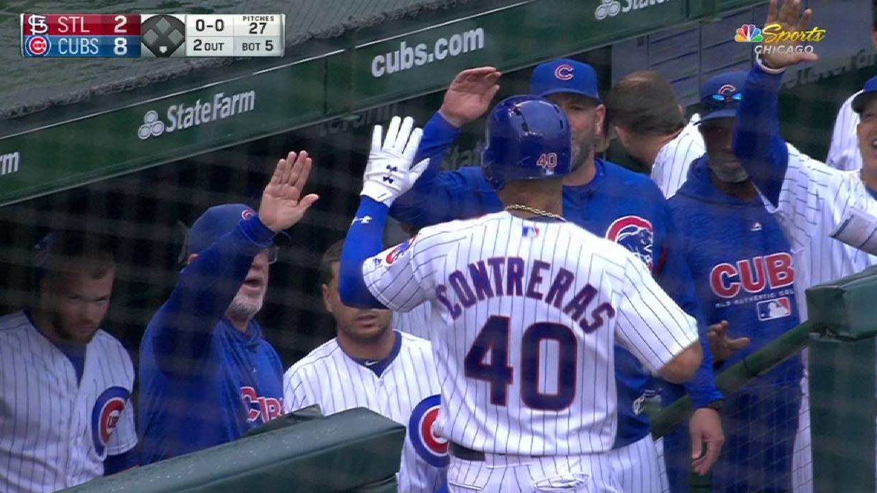 Contreras' 2-run smash