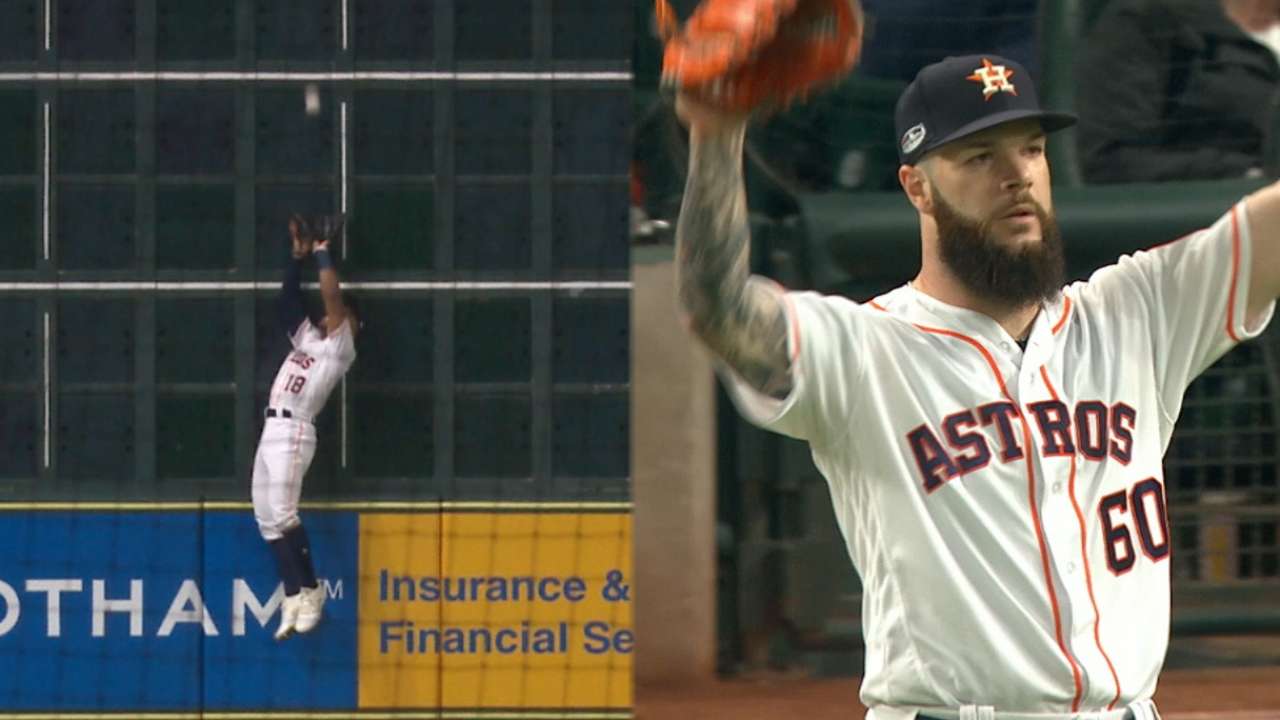Astros outfielder Tony Kemp on amazing Game 3 catch