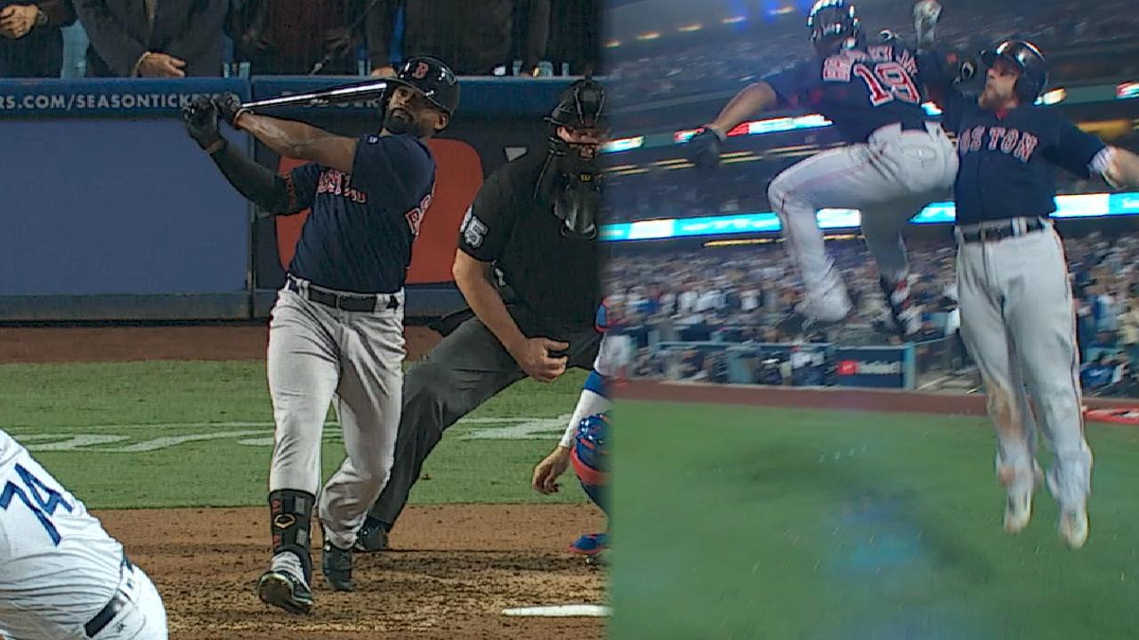 Watch: Red Sox Jackie Bradley Jr. hits grand slam in ALCS Game 3 - Sports  Illustrated