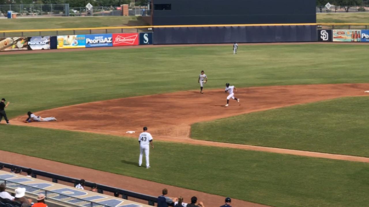 Guerrero Jr.'s 2 hits, defense