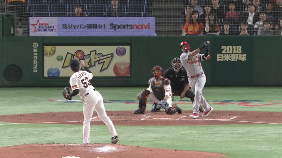 Molina's double plates a run