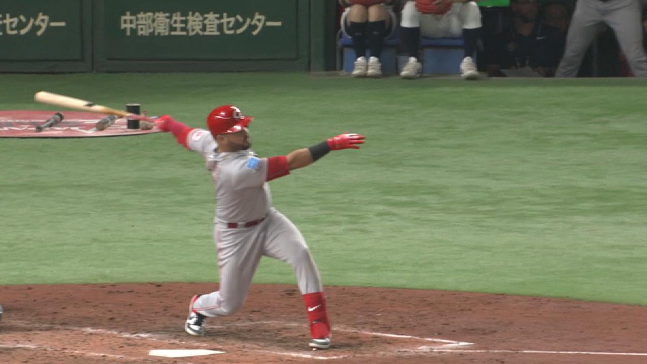 Suarez's RBI double